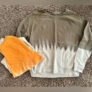 Athleta lightweight sweatshirts medium